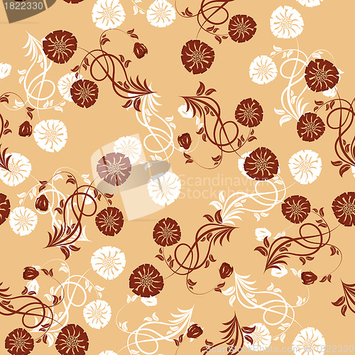 Image of seamless floral pattern