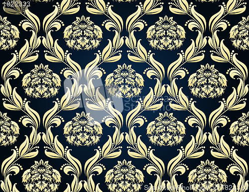 Image of seamless damask pattern