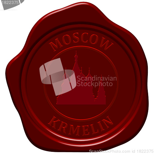 Image of kremlin cathedral sealing wax