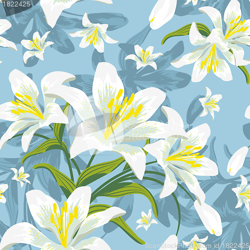 Image of seamless floral pattern