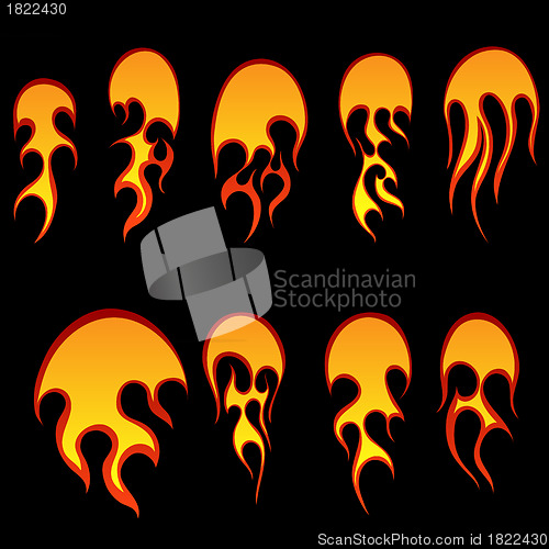 Image of fireballs