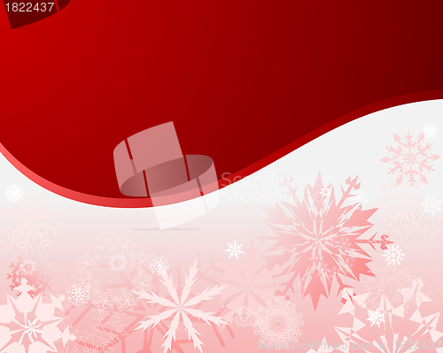 Image of winter frame background
