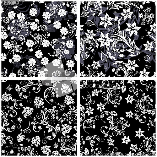 Image of seamless floral pattern