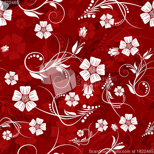 Image of seamless floral pattern