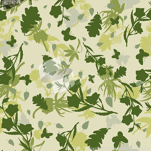 Image of seamless floral pattern