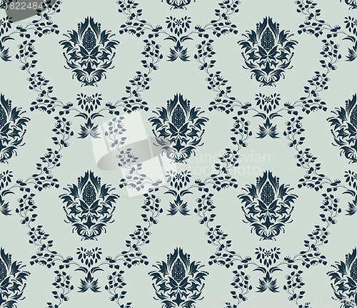 Image of seamless damask pattern