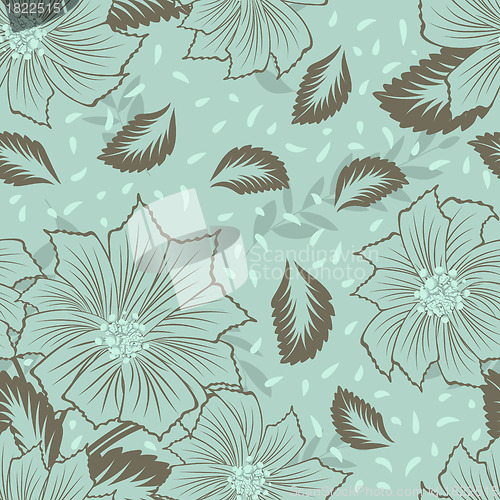Image of seamless floral pattern