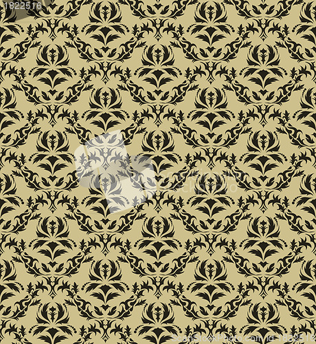 Image of seamless damask pattern