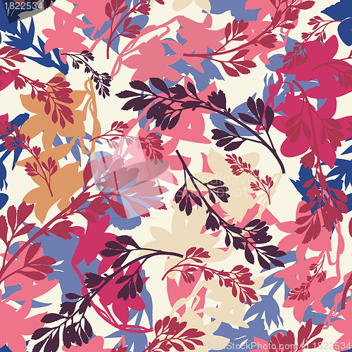 Image of seamless floral pattern