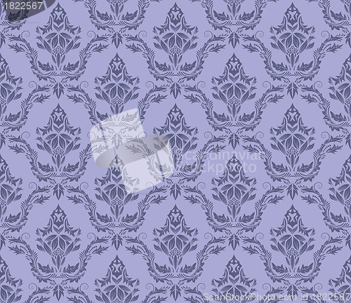 Image of seamless damask pattern