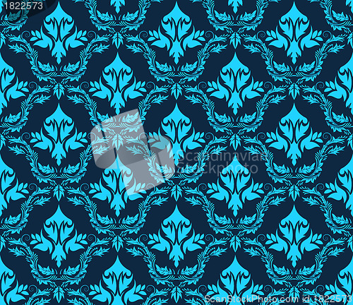 Image of seamless damask pattern