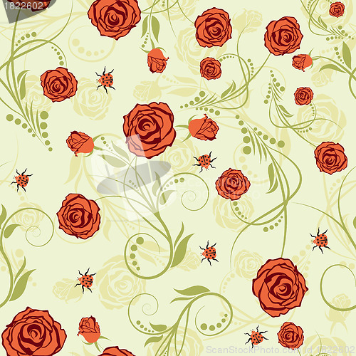 Image of seamless floral pattern