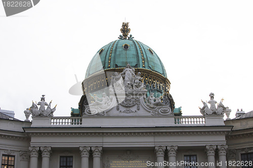 Image of Vienna - Roof top Sculpture at Hofburg Palace