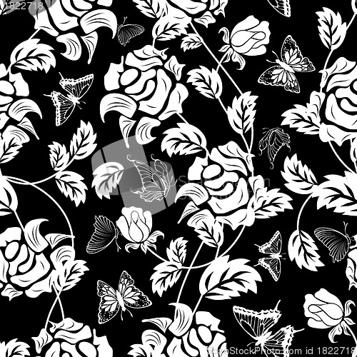 Image of Seamless floral pattern