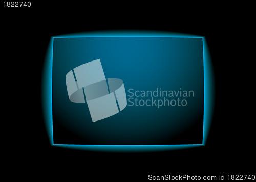 Image of Blue glow background