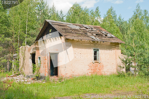 Image of Ruins old  house