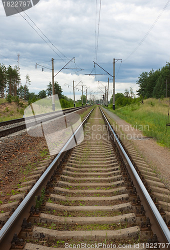 Image of Railway of suburban message
