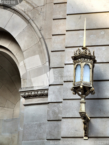 Image of Barcelona detail - street lamp
