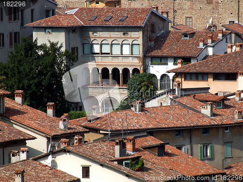 Image of Mediterranean historic town centre