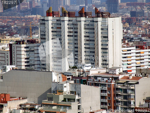 Image of Modern residential concrete blocks