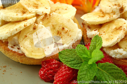 Image of Banana And Ricotta Muffins