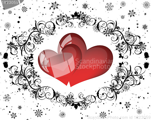 Image of St. Valentine's day card