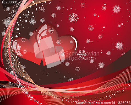 Image of St. Valentine's day card