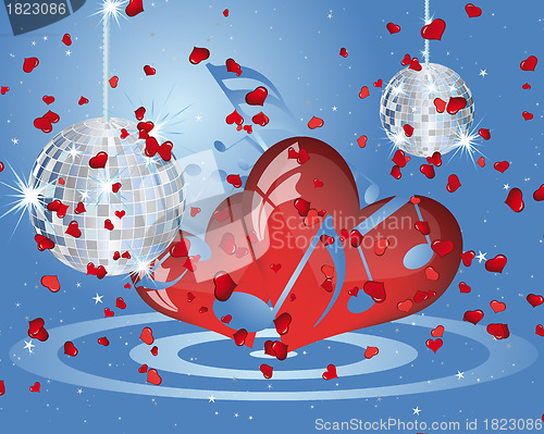 Image of St. Valentine's day card