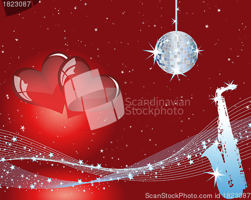 Image of St. Valentine's day card