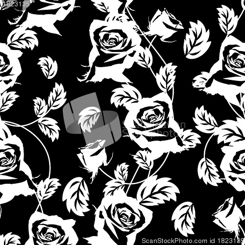 Image of seamless floral pattern