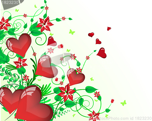Image of St. Valentine's day card