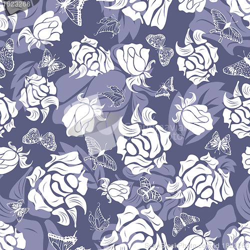 Image of seamless floral pattern