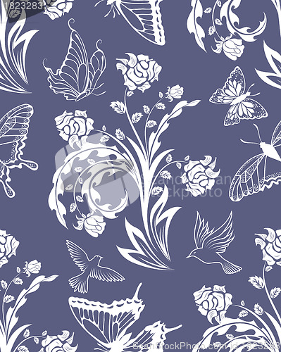 Image of seamless floral pattern