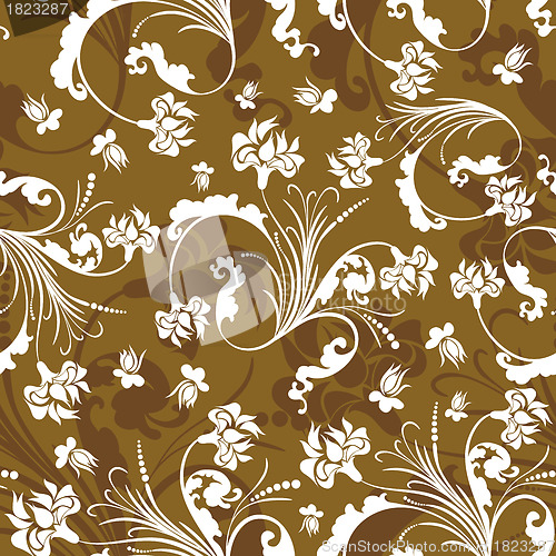 Image of Seamless floral pattern