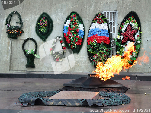 Image of Russian soldiers memorial in Murmansk