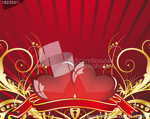 Image of St. Valentine's day card