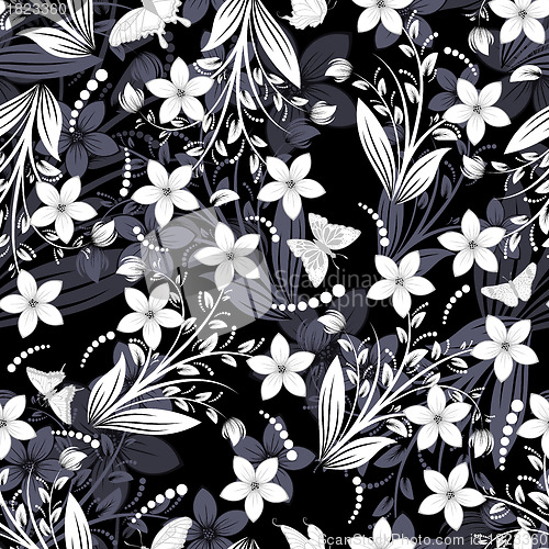 Image of seamless floral pattern