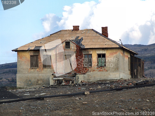 Image of Industrial wasteland ruin