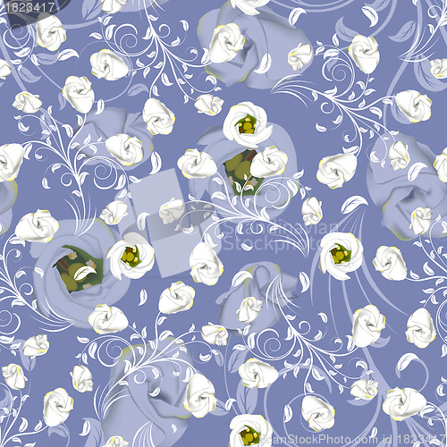 Image of seamless floral pattern