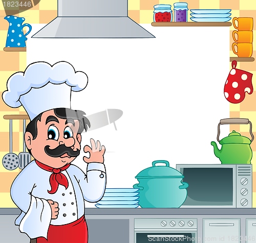 Image of Kitchen theme frame 1