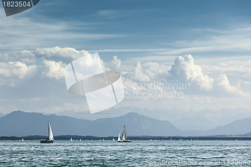 Image of sailing at Starnberg lake