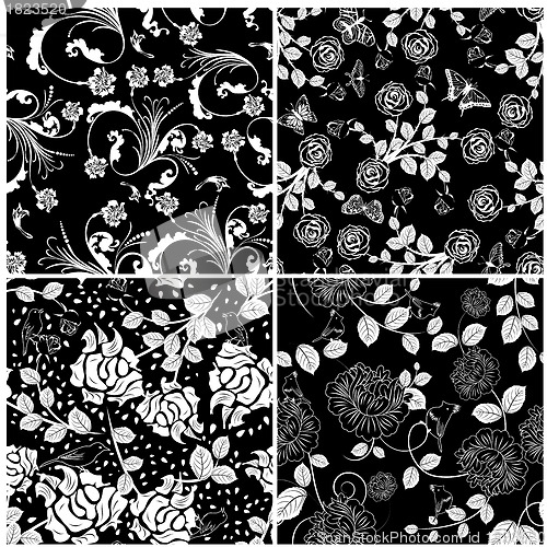 Image of seamless floral pattern