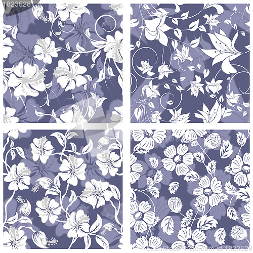 Image of seamless floral pattern