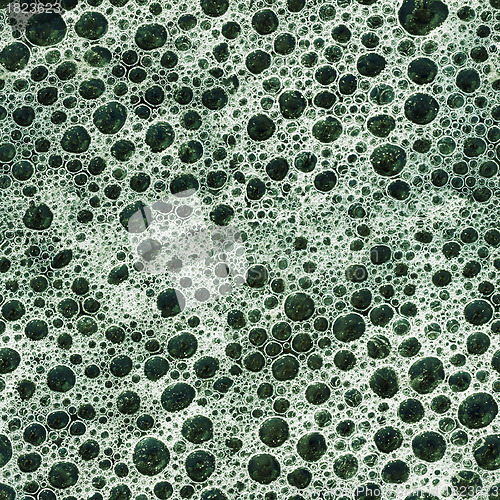 Image of Foam on muddy water - seamless texture