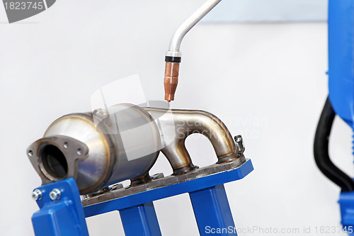 Image of Exhaust welding