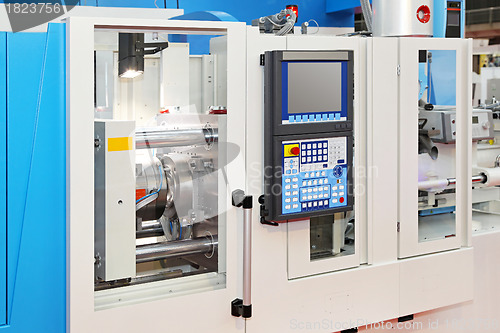 Image of Automated lathe machine