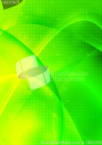 Image of Green vector abstraction