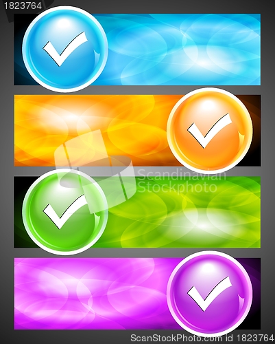 Image of Set of web banners