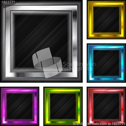 Image of Colourful vector frameworks