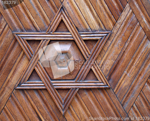 Image of Jewish symbol - star of David